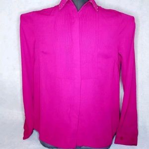 Tea N Rose Pink Button Up Shirt